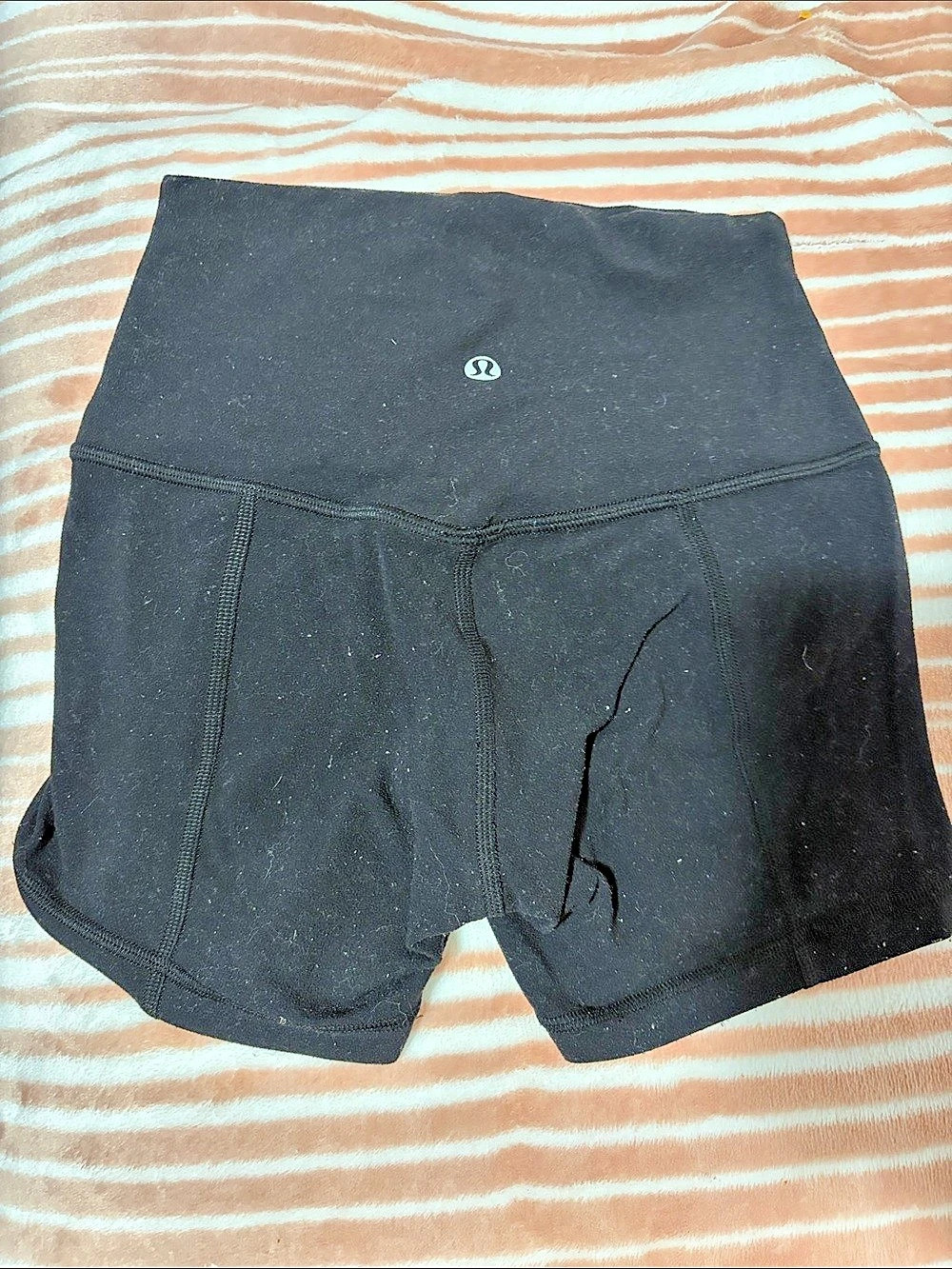 lululemon Align High-Rise Short 4" Black Bike Shorts